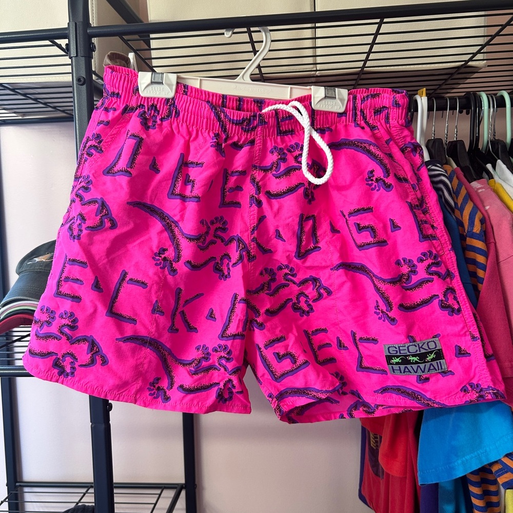 Gecko Neon Swim Shorts